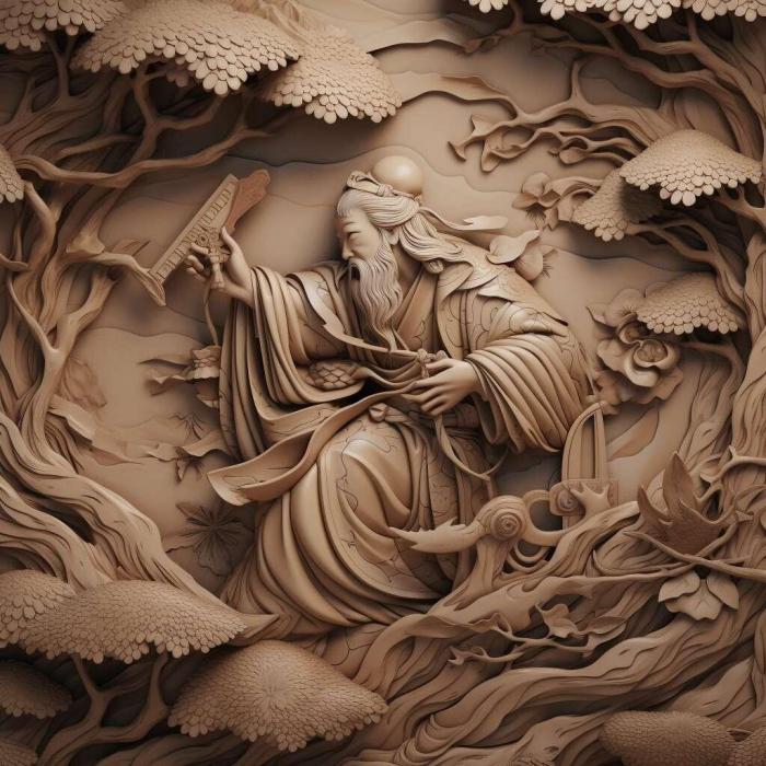 نموذج ثلاثي الأبعاد لآلة CNC 3D Art 